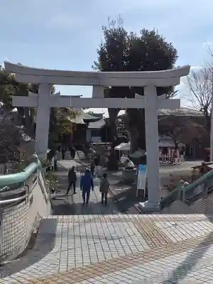 町田天満宮の鳥居