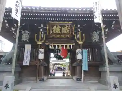 櫛田神社の山門・神門