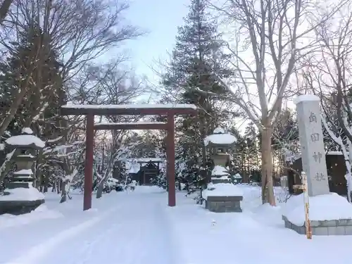 角田神社の鳥居