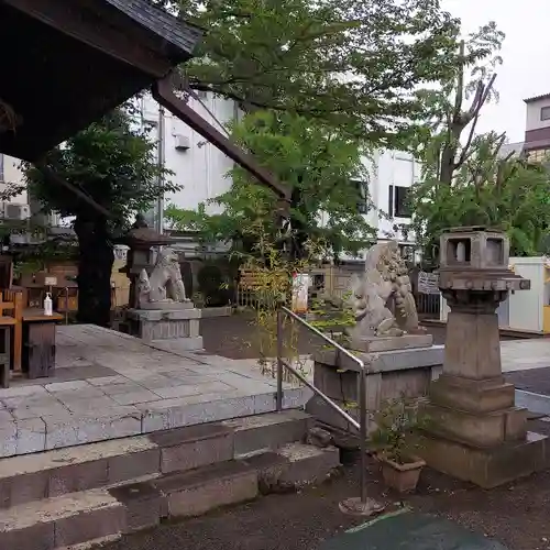 天祖神社の狛犬