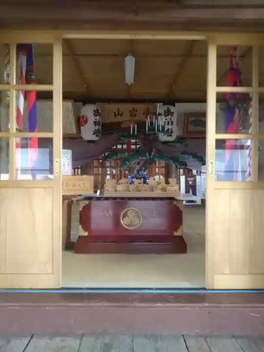 愛宕神社の本殿・本堂