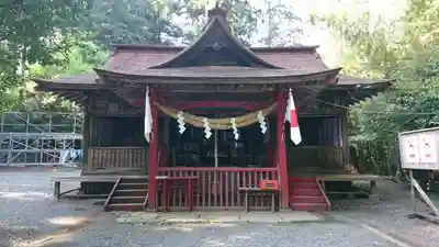 安住神社の本殿・本堂