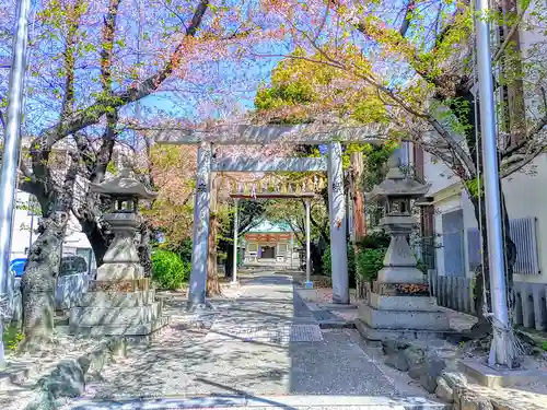 神明社（高畑神明社）の鳥居