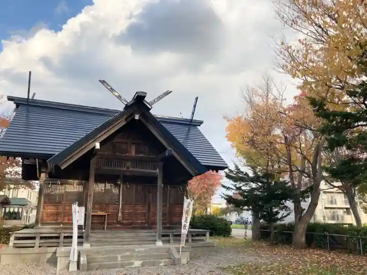 神居神社遥拝所の本殿・本堂