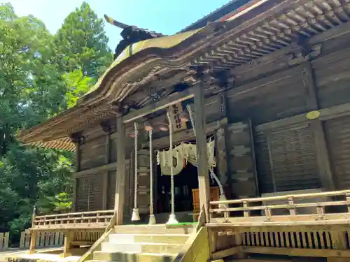 相馬中村神社の本殿