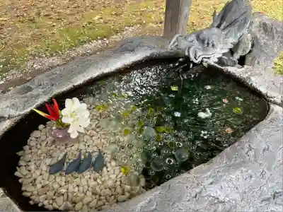 帯廣神社の手水舎