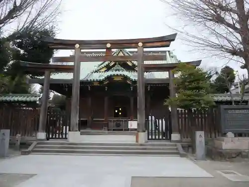 牛嶋神社の鳥居