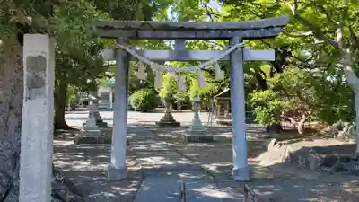 片岡愛宕神社の鳥居