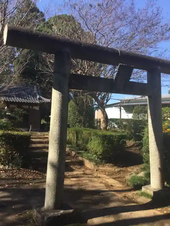 石神神社の鳥居