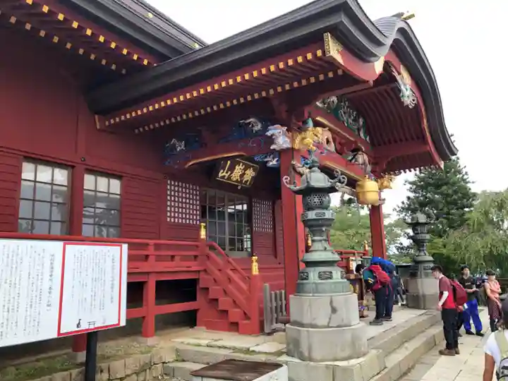 武蔵御嶽神社の本殿・本堂