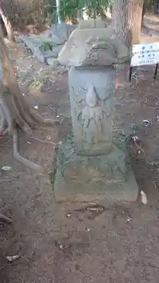 西町神明社の仏像