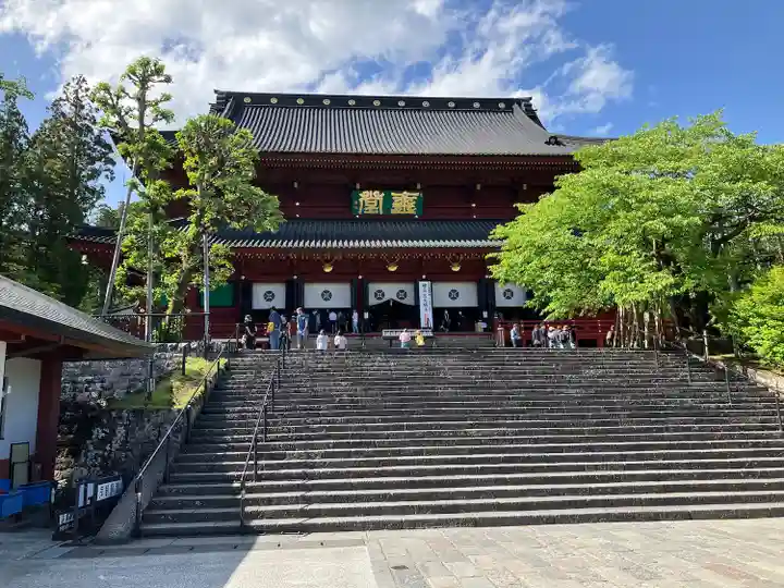 日光山輪王寺三仏堂の本殿・本堂