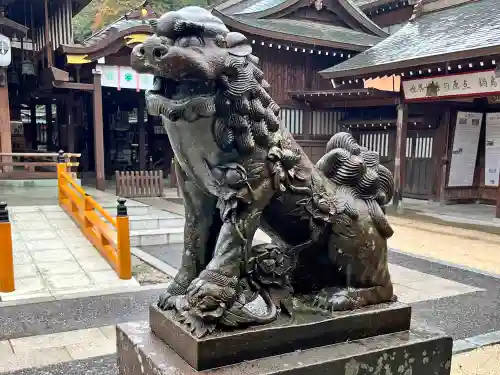 松原神社の狛犬