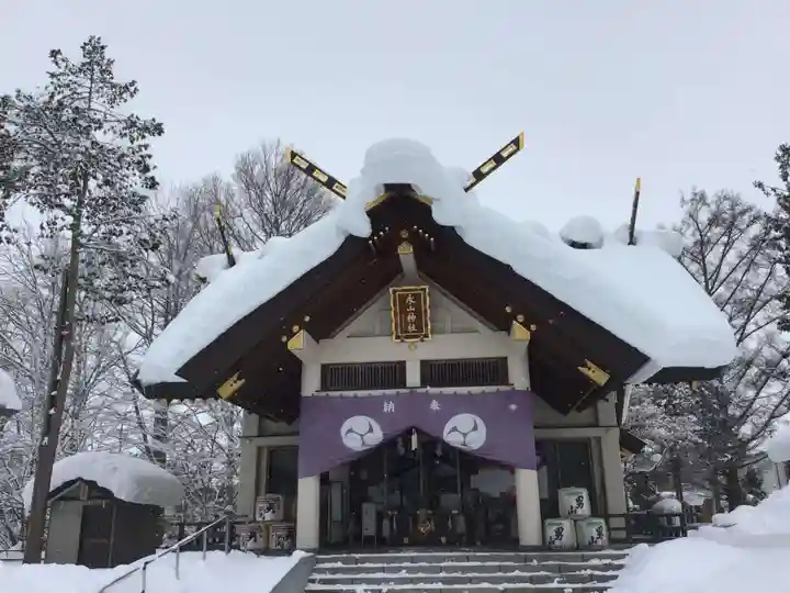 永山神社の本殿・本堂
