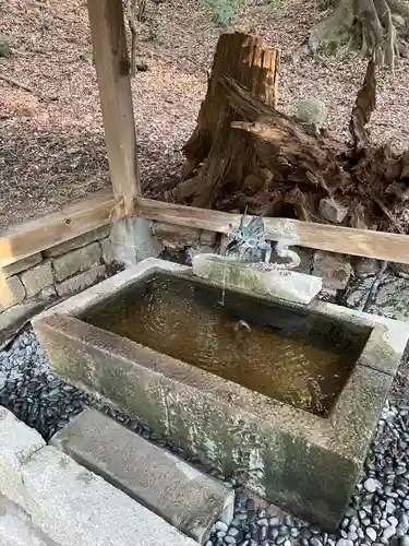 星田妙見宮の手水