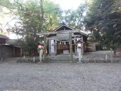 箕曲中松原神社の本殿・本堂