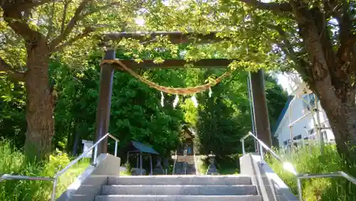 藻岩神社の鳥居