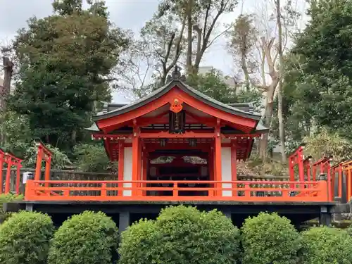 根津神社の末社・摂社