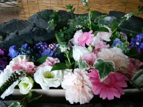 厚別神社の手水舎