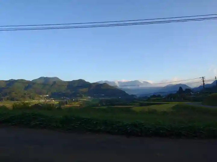 石神神社の景色