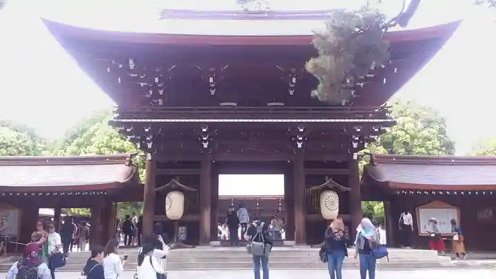 明治神宮の山門・神門