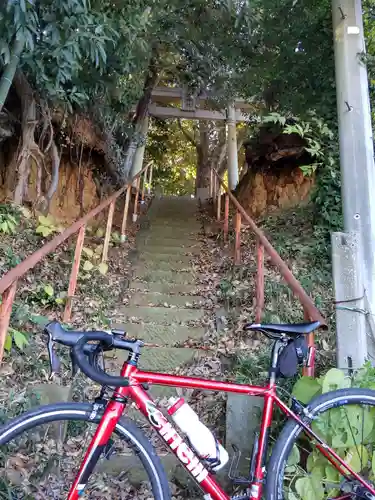 天津神社の鳥居