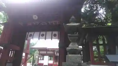 妻垣神社の山門・神門
