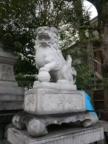 別雷神社の狛犬