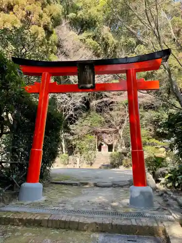 五社稲荷神社の鳥居