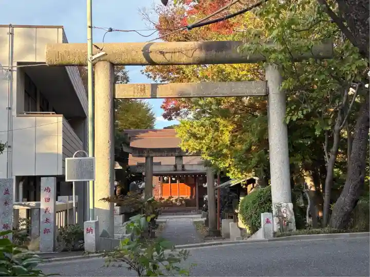 船堀日枝神社の鳥居