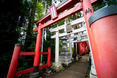 多田朝日森稲荷神社の鳥居