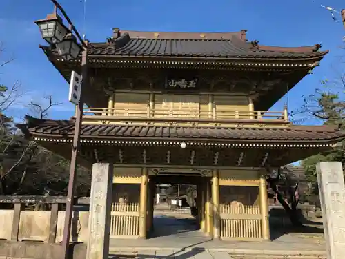 総願寺の山門・神門
