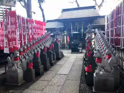 豊川稲荷東京別院の狛犬