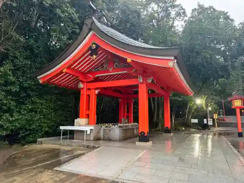 宇佐神宮の手水舎