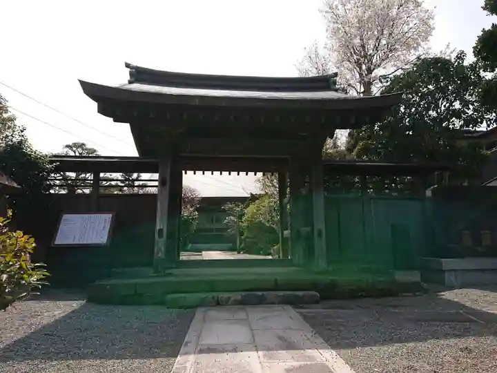 妙覚寺の山門・神門