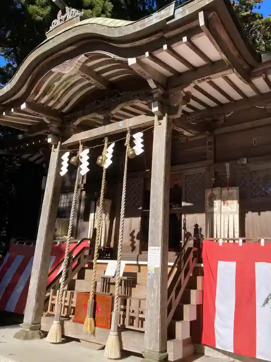 鷲子山上神社の本殿・本堂
