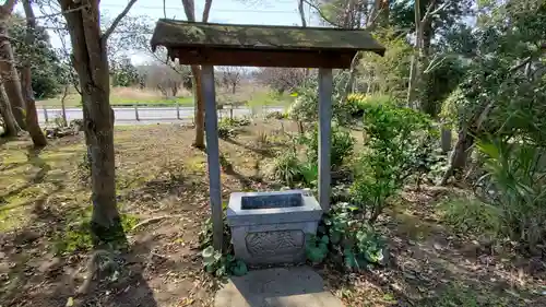 外川神社の手水舎