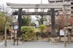 亀戸浅間神社の鳥居