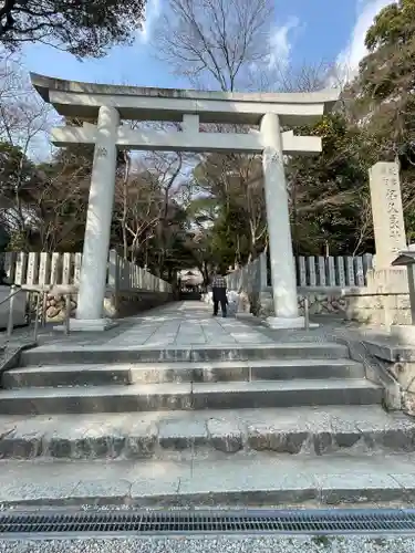 保久良神社の鳥居