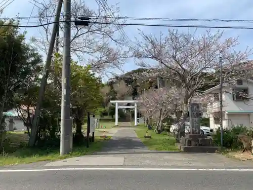 洲宮神社の鳥居