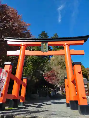 金櫻神社の鳥居