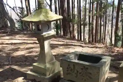 沫蕩神社の手水舎