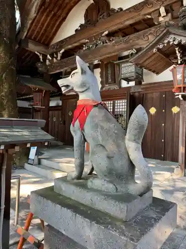 冨士山稲荷神社の狛犬