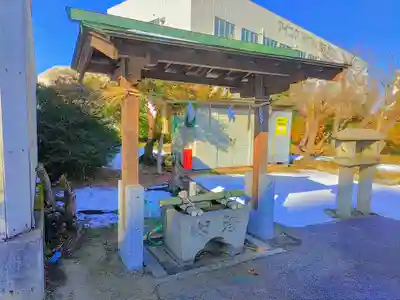 天神社(萩原松山)の手水舎