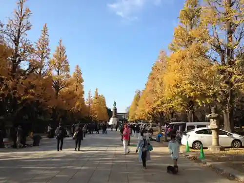 靖國神社の景色