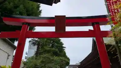 注連縣稲荷神社の鳥居