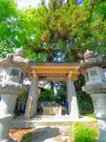 天神社(萩原町西宮重)の手水舎