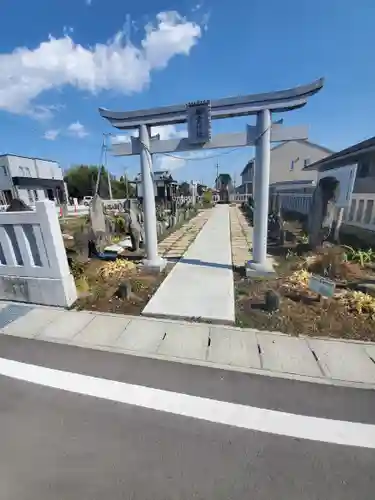 御霊神社の鳥居