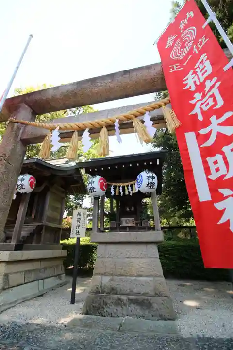 中野沼袋氷川神社の末社・摂社