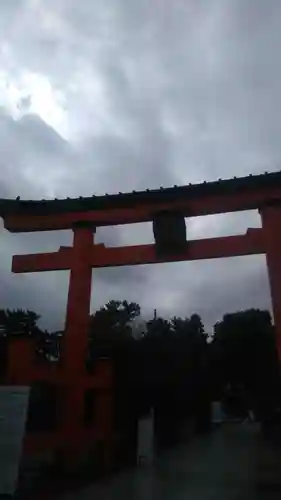 白山神社の鳥居